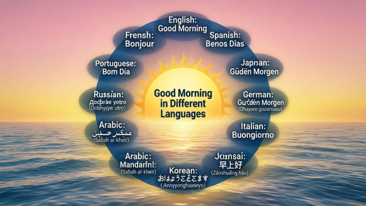 Good Morning in Different Languages