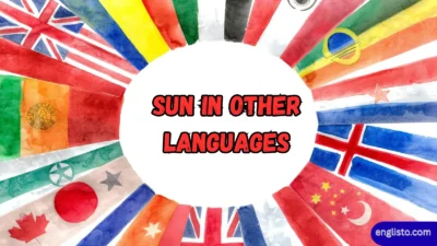 Sun in Other Languages