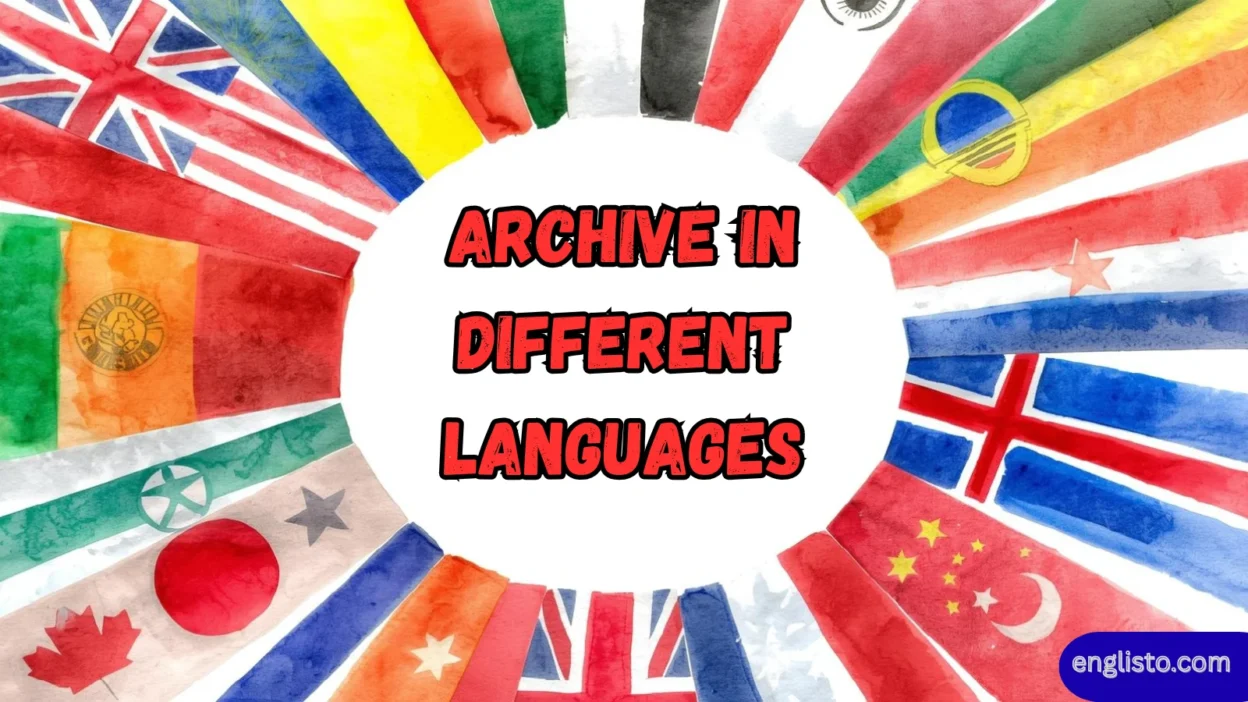 Archive in Different Languages