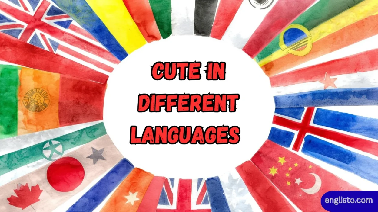 Cute in Different Languages
