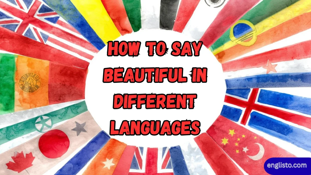 How to Say Beautiful in Different Languages