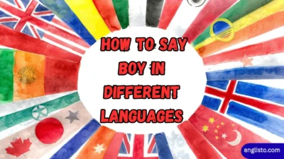 How to Say Boy in Different Languages