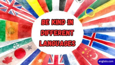 Be Kind in Different Languages