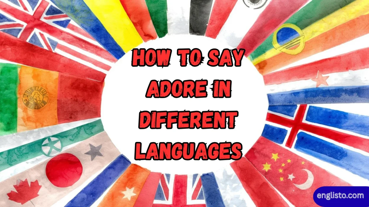 How to Say Adore in Different Languages