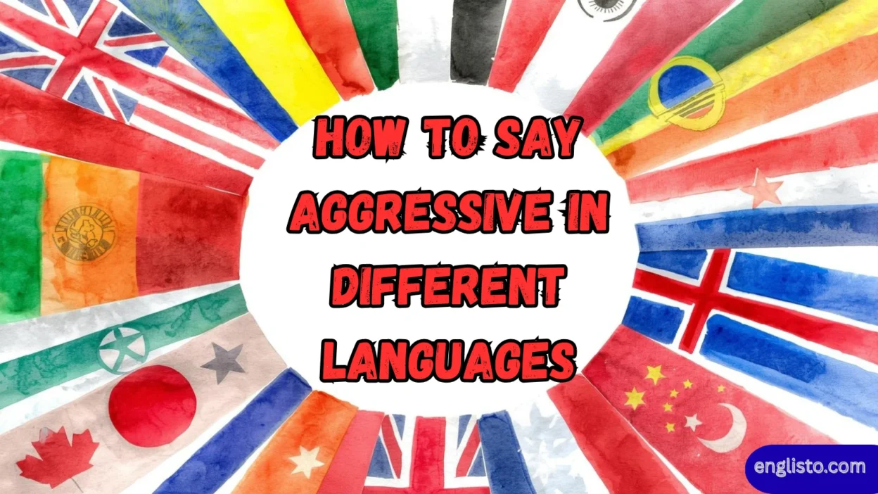 How to Say Aggressive in Different Languages