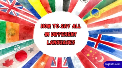 How to Say All in Different Languages