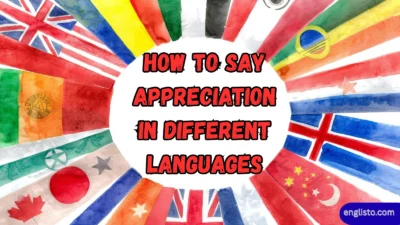 How to Say Appreciation in Different Languages