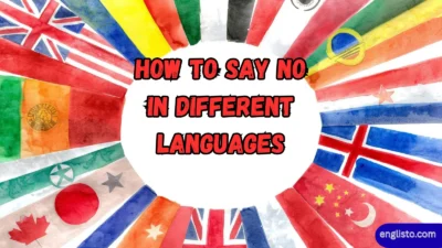How to Say No in Different Languages